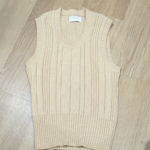 McGregor Tan Knit Vest